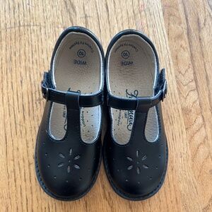 Black Footmates Girls Shoes -Size 10